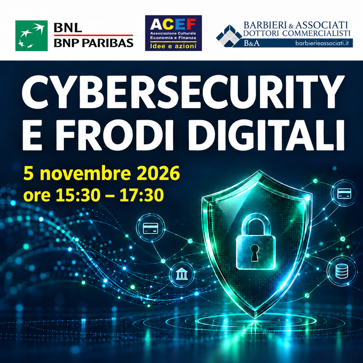 Cybersecurity e frodi digitali_ evento BNL Cybersecurity